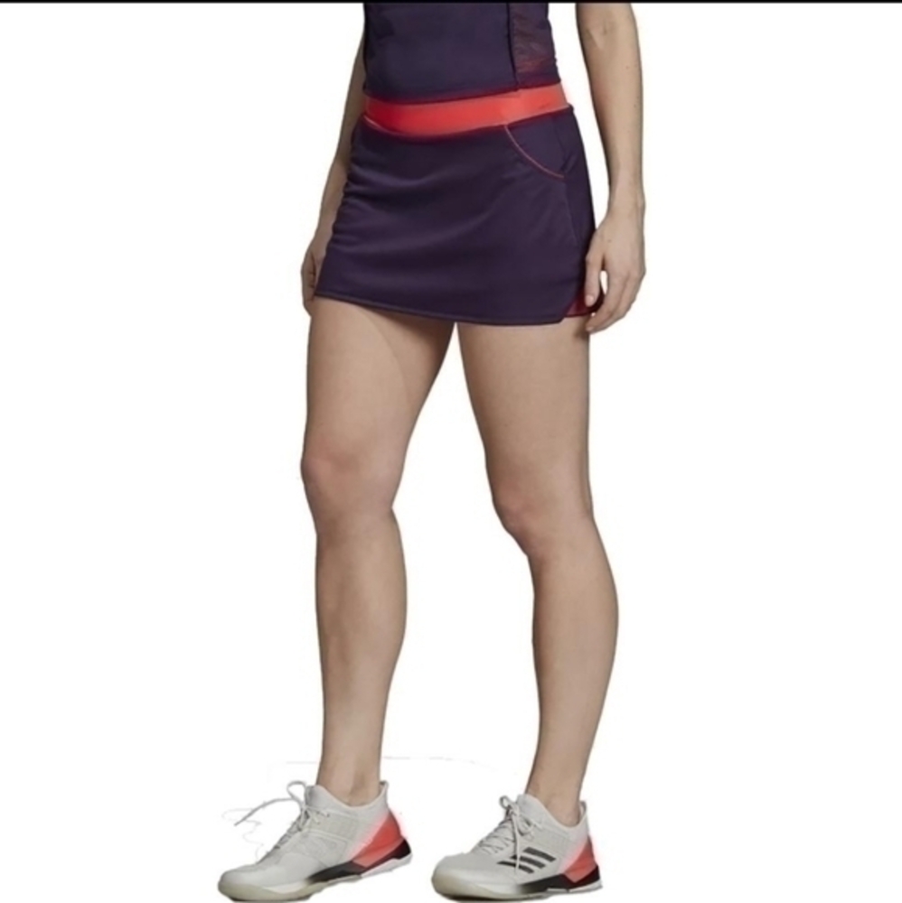 Adidas Women’s Club Tennis Skirt Pink/Purple Size Medium